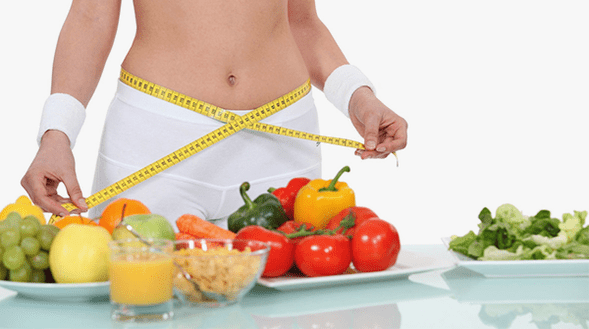 measuring the waist when losing weight with proper nutrition