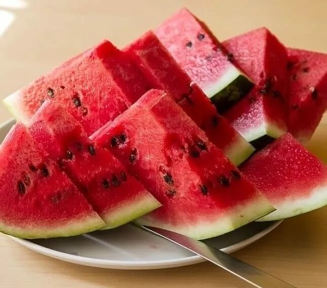 watermelon in diseases of the liver and urinary system
