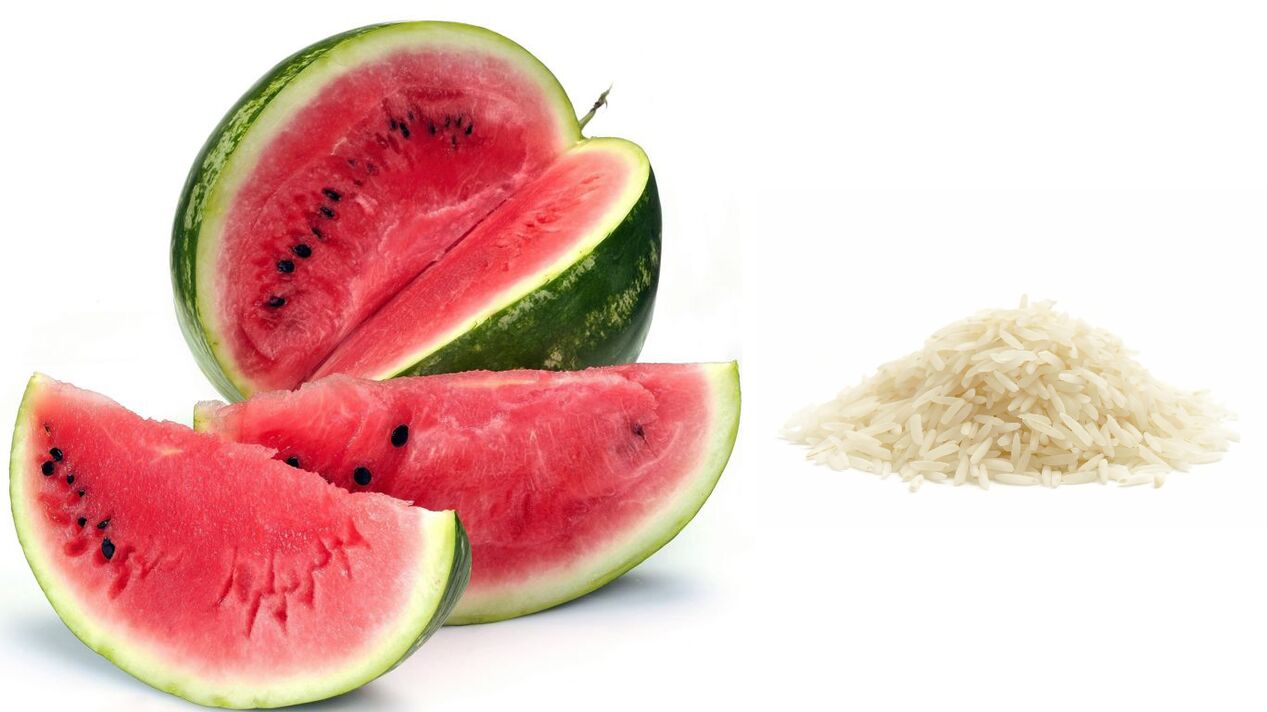 watermelon rice melon