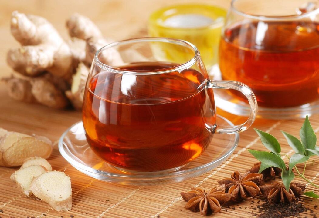 Herbal teas in the diet help to lose excess weight